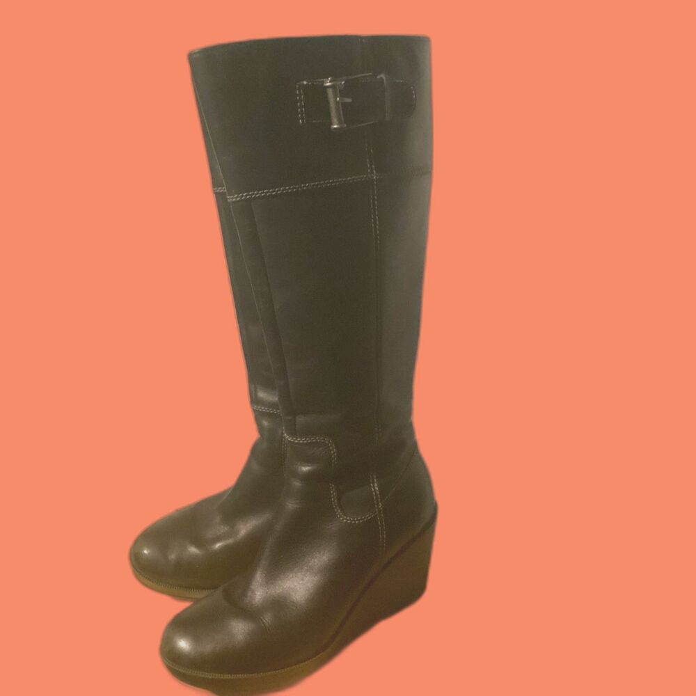 Cole Hahn Nike Air wedge boots 6.5